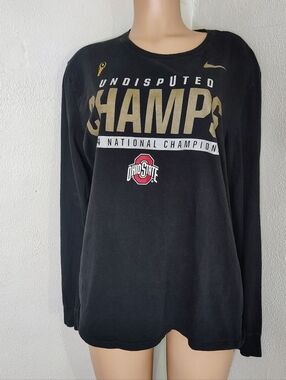 Nike Ohio State Buckeyes 2014 National Champions Long Sleeve T-Shirt XL